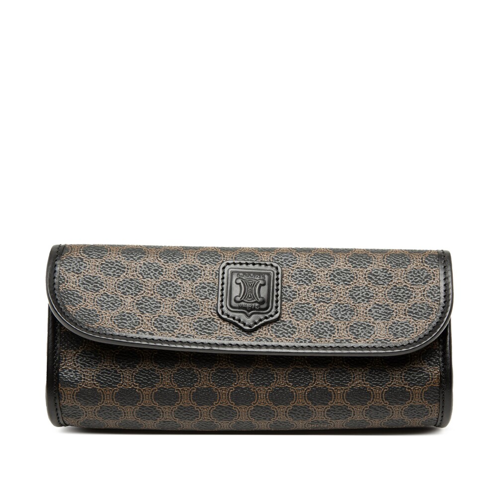 Celine Macadam Coated Canvas Clutch #272776C39B